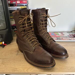 Vintage Double H Western Cowboy Style Boots Size 11EE 11678